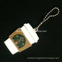 Custom Starbucks Keychain for Promotion